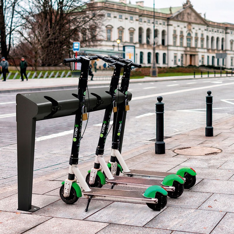 Aparcapatinets EDAM | 5 Places de Seguretat | Acer Galvanitzat